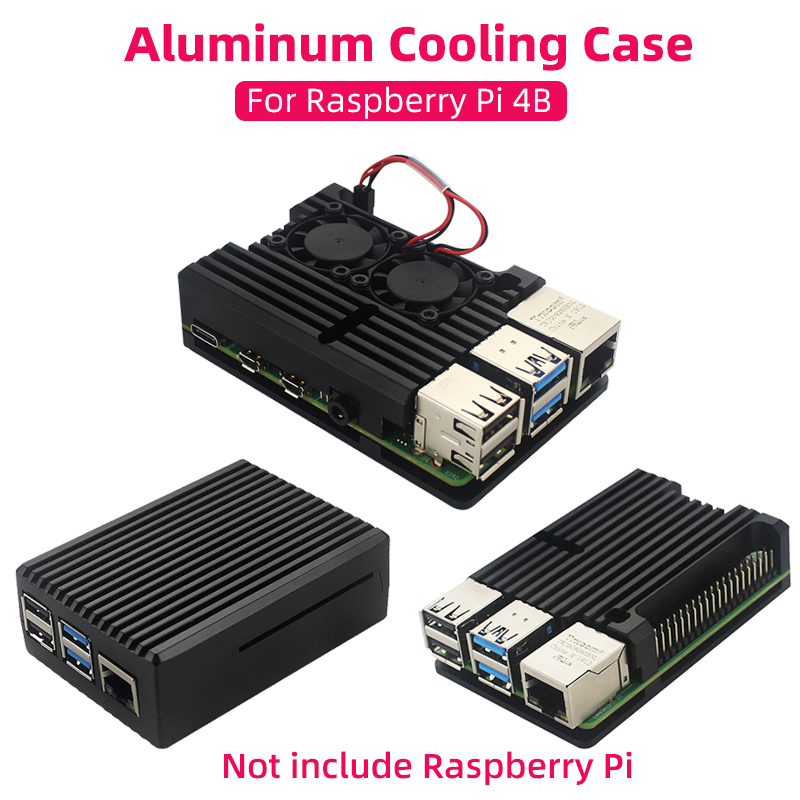 Argon One V3 M.2 Nvme Case - Casing Aluminium untuk Raspberry Pi 4