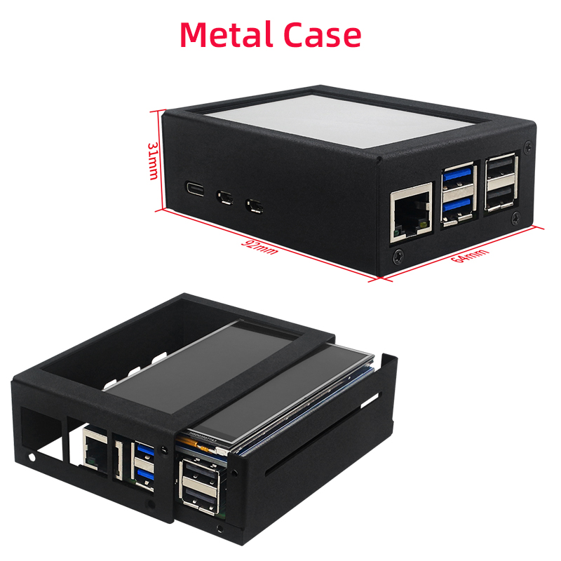 Layar Sentuh 3.5 Inci 50Hz FPS - Argon One V3 M.2 Nvme Case ulasan dan harga